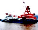 used revoling floating crane