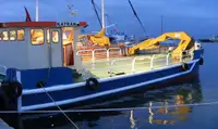 16M FISH FARM CATAMARAN WITH CRANE