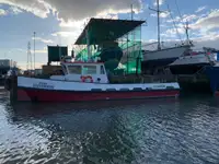 1987 Delta Launch 1400 Work Boat