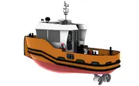 NB 12.87m Road Transportable Workboat - Azimuth Drive RTWB 1204