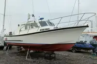 1978 AquaBell 28 Extended wheelhouse