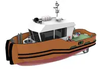 NEW BUILD - 12.87m Workboat - RTWB 1204 - Direct Drive - DS