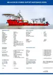 85M 4412KW DP-2 SUBSEA SUPPORT MAINTENANCE VESSEL